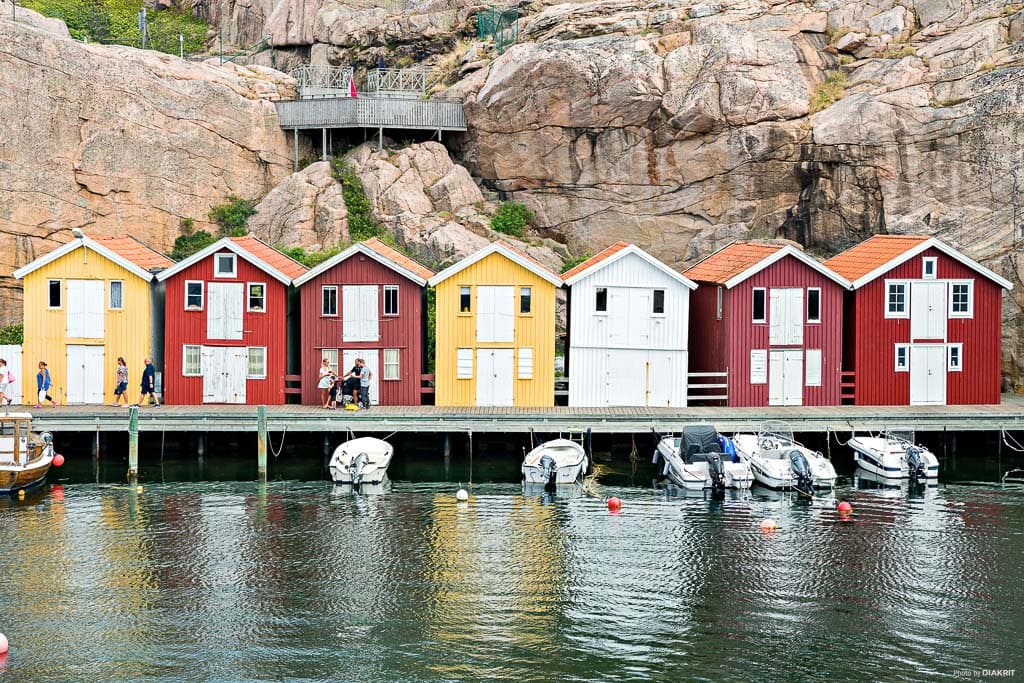 Camping nära Smögen, smögenbryggan
